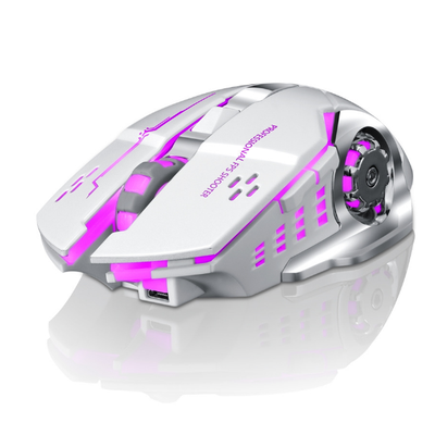 

Charge Mute Game Colorful Glowing Computer Wireless gaming Mouse For LaptopPC