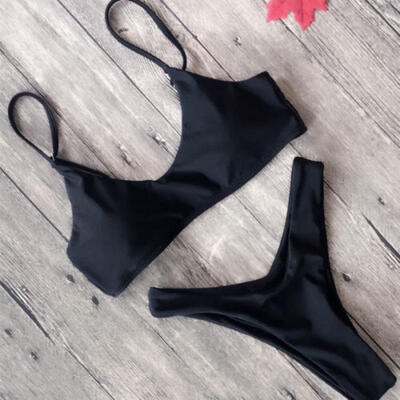 

MOOSKINI Women Push-up Padded Bra Bandage Bikini Swimsuit Swimwear Bathing Suit