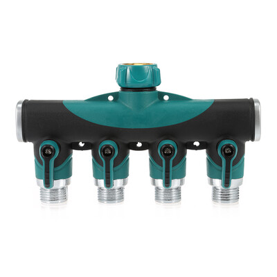 

Metal 4 Way Hose Faucet Valve Per Shunt Hose Splitters