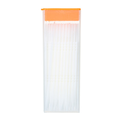 

120Pcs Plastic Double Head Interdental Toothpick Brush Professional Portable Oral Cleaning Care Dental Floss Pick