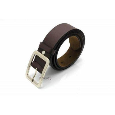 

Mens Womens Leather Dress Belt Pin Buckle Waist Strap Belts Waistband US STOCK