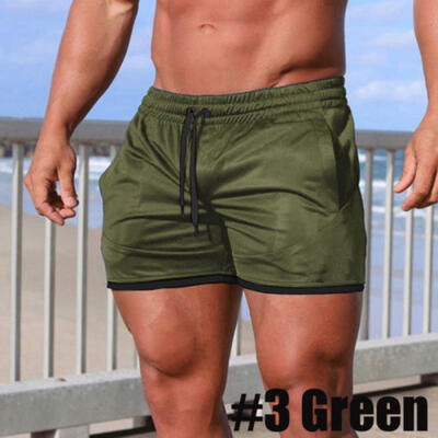 

Mens Casual Short Pants Gym Fitness Jogging Running Sports Wear Shorts Trousers