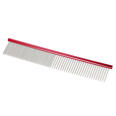 

HATELI 74" Pet Grooming Comb Coarse&Fine Double-end Pet Comb Pet Slicker Brush Deshedding Tool Little Comb Grooming Brush for