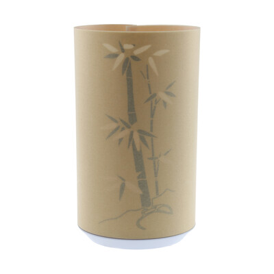 

Romantic Parchment Table Lamp Remote Control Bedside Night Light