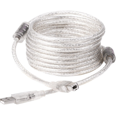 

Yamazawa SAMZHE UK-405 USB20 high-speed printer data cable A public to B public AM BM side port USB cable print line 5 meters