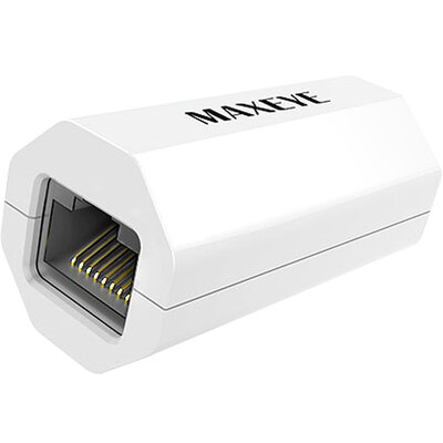

MAXEYE lightning protection cable connector support Gigabit transmission cable extension line support POE power supply network through white