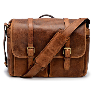 

ONA 013LBL The Leather Brixton Leather Shoulder Canon Nikon SLR Camera Bag Leica Single Photo Bag Casual Bag Handmade Briston Black