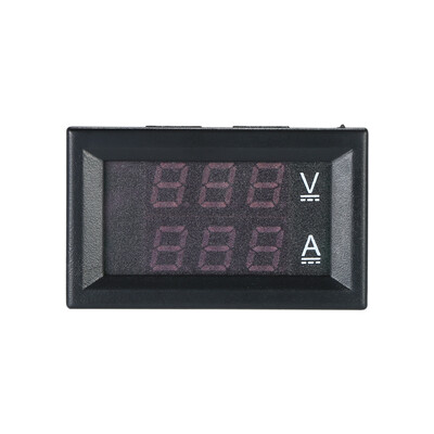

LED DC0100V 10A Digital Voltmeter Ammeter RedBlue Dual Color Display Voltage&Ampere Meter Volt Amp Gauge Panel