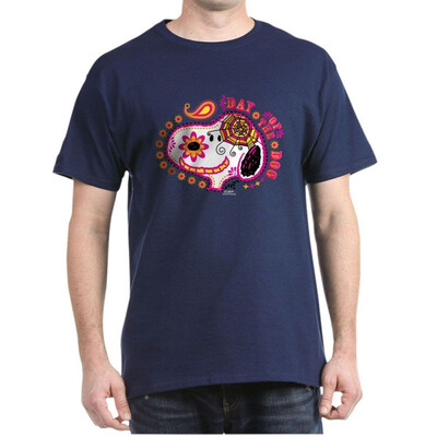 

CafePress Day of The Dog Snoopy Face - 100 Cotton T-Shirt