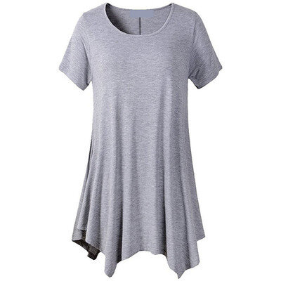 

Womens Swing Tunic Tops Loose Fit Comfy Flattering T Shirt