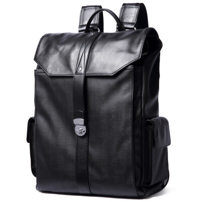 

Haotton (HAUT TON) DB325 Shoulder Bag Men's Korean Fashion Casual Large-capacity Travel Backpack Men's Bag Blue Black