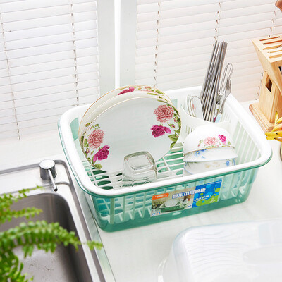 

LONGSTAR plastic thickened kitchen racks chopsticks tube with shelves commodity shelf chopsticks holder