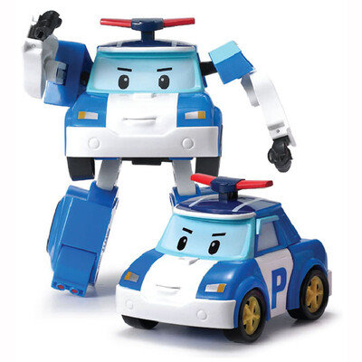 

Silverlit Toys Джингдонг Перли деформация полиции игрушка автомобиль робот анимация Чжоу Бянь - Марк робот деформации (деформируемый) SLVC833070CD00101