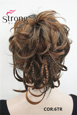 

StrongBeauty 12 Inch Adjustable Messy Style Ponytail Hair Extension Synthetic Hair-Piece with Jaw Claw COLOUR CHOICES