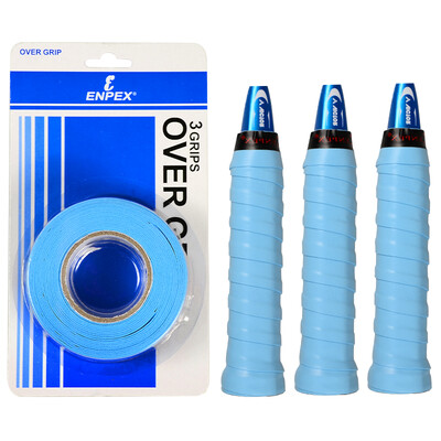 

Lakers Enpex three put on badminton clapping sticks netting feathers handmade badminton sweat band with black