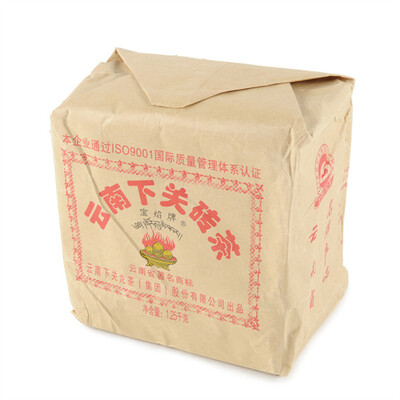 

Xia Guan Flame Tibetan Puer Tea Brick 2007 Raw 250g