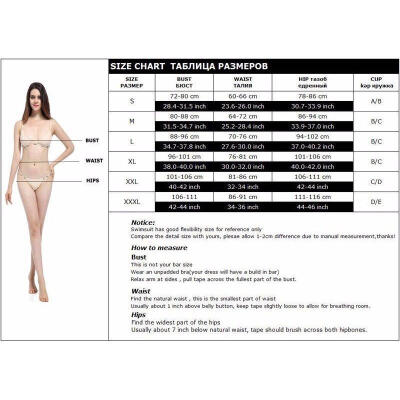 

Women Swimwear Bandage Bikini Set Push-up Padded Bra Bathing Suit Swimsuit