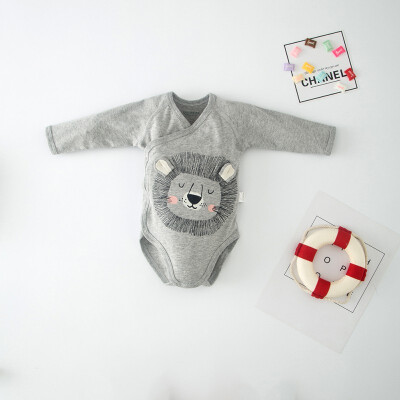 

new born babies cotton climbing long sleeve sleeping wear 2019 spring