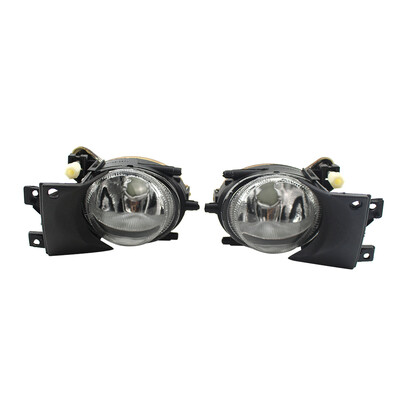 

1 Pair Left & Right Front Fog Light without Bulbs Replacement Kit for BMW E39 1999-2004
