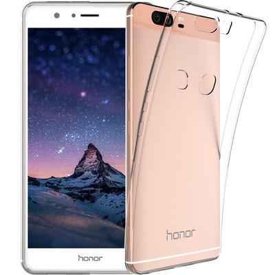 

KOOLIFE слава V8 мобильный телефон оболочки защитный рукав Huawei славы V8 мягкой оболочки кольцо пряжки держатель / Креативный кронштейн падение сопротивления прозрачной оболочки строп отверстие