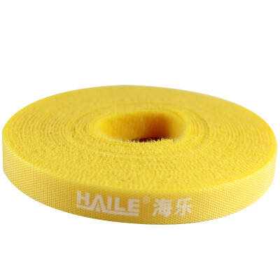 

Haile ZD-1C-5M Free Crop Velcro Back-to-Back Belt Striped with 5m Yellow 12 5000mm