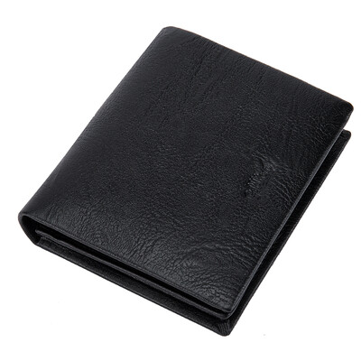 

Goldlion new mens wallet casual business wallet fashion mens ticket holder long black A721004-111