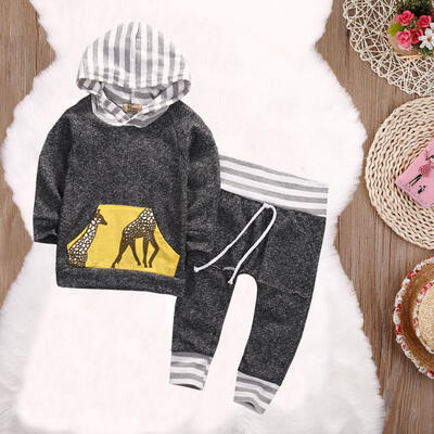 

2pcs Newborn Toddler Infant Baby Boy Girl Clothes T-shirt TopsPants Outfits Set