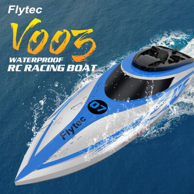 

Flytec V003 RC Boat 24GHz 2CH 30KMh Water Cooling System Remote Control Racing Boat Speedboat