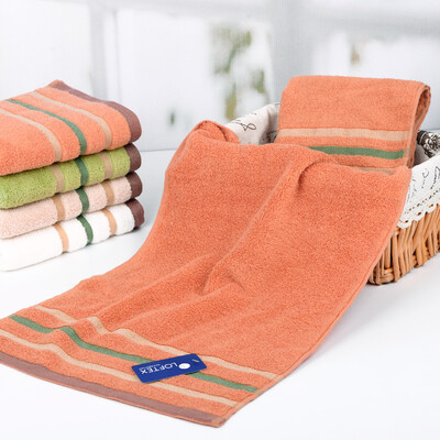 

Matte LOFTEX exports of US cotton wool towel three-color twist noodles towel single piece 34 76cm brick red 90g