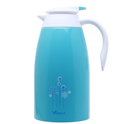 

Huaya WAYA insulation pot home pot coffee pot HK-2000 stainless steel liner large capacity heating bottle 2L blue