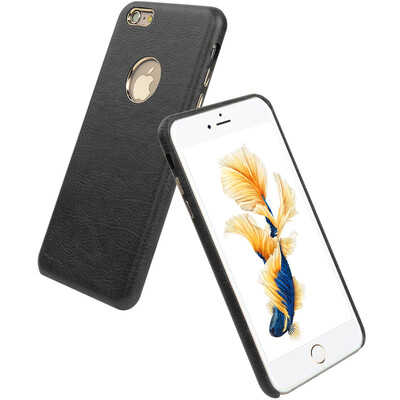 

ESCASE Mobile Shell Apple iPhone6s плюс чехлы для мобильных телефонов Моделирование Защитная оболочка для защиты от падения кожи Металлические клавиши для iPhone 6s 5.5-дюймовые мобильные телефоны Gentleman Black