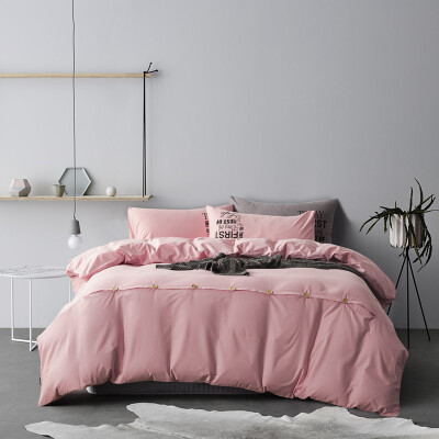 

Yalu&Freedom cotton bed set/bed kit (duvet cover/bedsheet/pillowcase) 1.5/1.8m bed