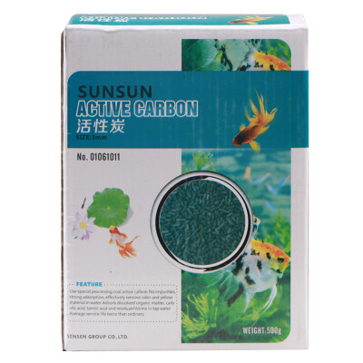 

SUNSUN fish tank aquarium filter material boxed filter activated carbon 500g