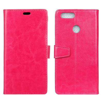 

MOONCASE Oppo Realme 2 Crystal Leather Case - Rose Red