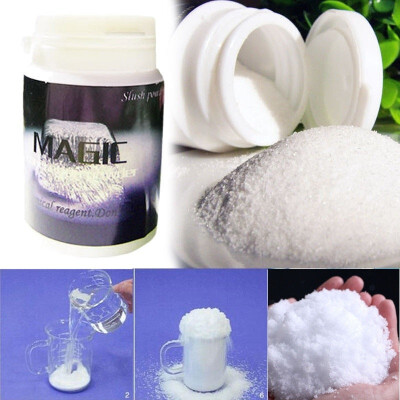 

Fashion Instant Snow Man-Made Magic Artificial Snow Powder Christmas New Year Party Decoration DIY for House snow decorations