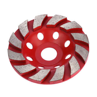 

100mm 4" Diamond Segment Grinding Wheel Disc Bowl Shape Grinder Cup Concrete Granite Masonry Stone Ceramics Terrazzo Marble for Bu