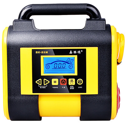

Jia Xide 0386 intelligent digital display tire pressure car inflatable pump portable 12V car tire car pump