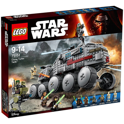 

Lego Star Wars Капитан Рекс 9 лет до 14 лет AT-TE 75157 детских игрушек блоков Lego (в то время как запасы последних)