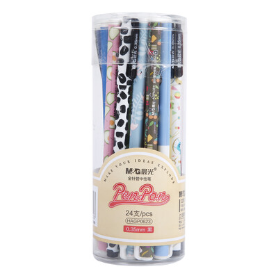 

Morning light M & G HAGP0704 Gel pen pen pen pen set 035mm 038mm30 black 20 blue pen random