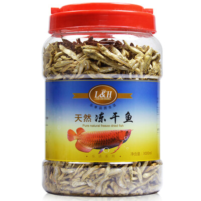 

Jingdong supermarket]  & H-music live fish food fish food and water feed cold water fish fish fish fish and sapphire fish feed goldfish Koi special food 260g