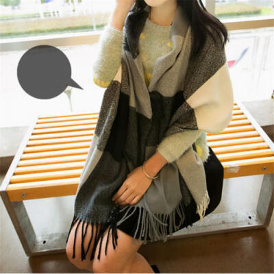 

2017 Women Blanket Oversized Tartan Scarf Wrap Shawl Plaid Cozy