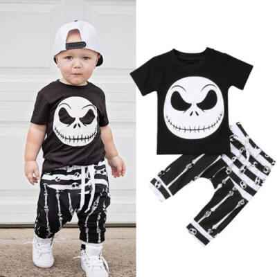 

Casual Infant Baby Boys Clothes T-shirt Tops Harem Pants Outfit Tracksuit Set