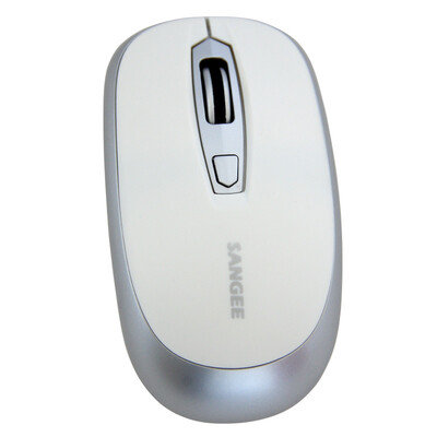 

Большая тройка (SANGEE) w1040 2.4G беспроводная оптическая мышь (белый)