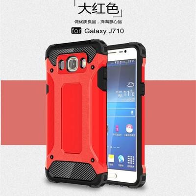 

Fivice Samsung Galaxy J7 2016J710 case Luxury Silicone Diamond Armor PC Hard Shell Phone Case