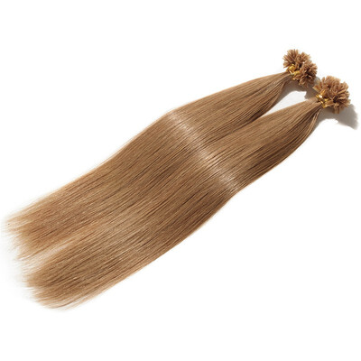 

Invisible NailU Tip Glue Real Remy Human Hair Extensions Real Soft Hair Extensions 1 Piece100 Strands