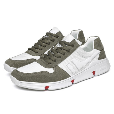 

Autumn mens shoes white shoes mens sports shoes Korean version of the trend of shoes wild white shoes winter running tide shoes