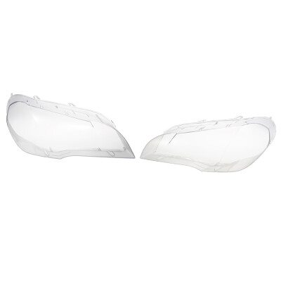 

Headlight Clear Lens Cover Clear Lamp Cover Lampshade Bright For BMW X5 E70 2008-2013 1 Pair