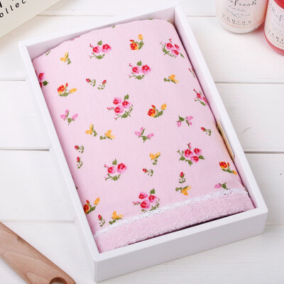 

Japan Uchino (UCHINO) elegant rose 1 a towel gift box cotton quality gauze material elegant elegant P pink 26.5 * 18.3 * 6cm