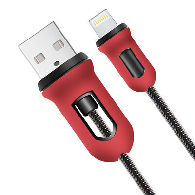 

Snowkids MFi certification 15 m Apple 76 5s data line Warriors series mobile phone charger line power cord yellow line support iphone5 6s 7P SE