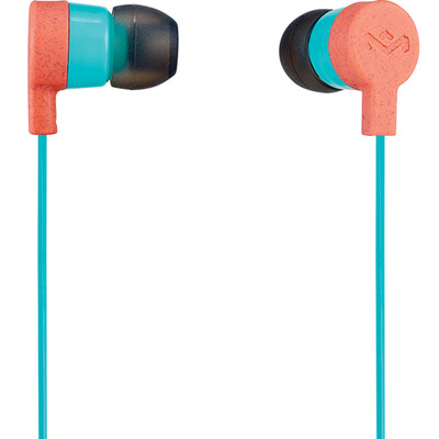 

BOB MARLEY JE070-TQ father of reggae American brand in-ear music earphones an eco-friendly fashion earbuds turquoise